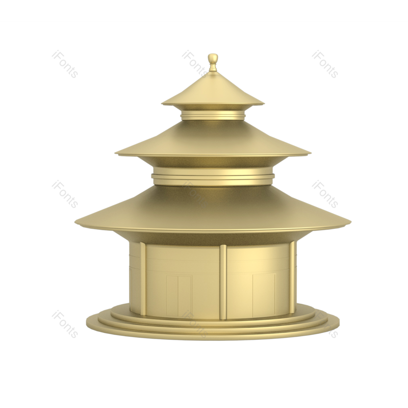 元素图片,素材元素,天坛PNG,地标免抠素材